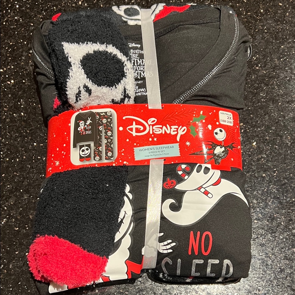 Disney Nightmare Before Christmas Pajamas Sleepwear